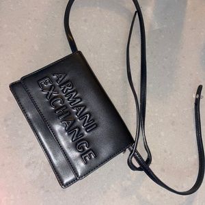 Armani Exchange Crosstie Snap Purse